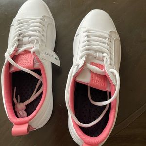 Lacoste sneakers size 9 NEW